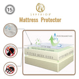 Waterproof Hypoallergenic Mattress Protector Cover - Mattress Protector by Superior