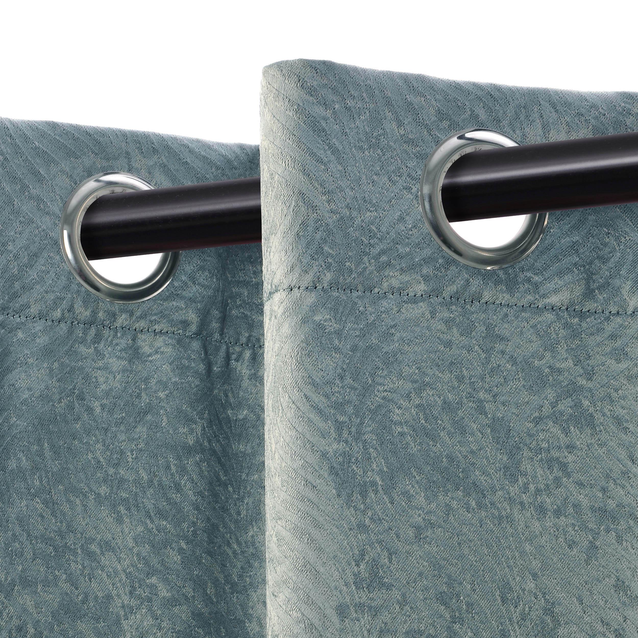 Waverly Thermal Blackout Grommet 2 Piece Curtain Panel Set 42" - Blackout Curtains by Superior