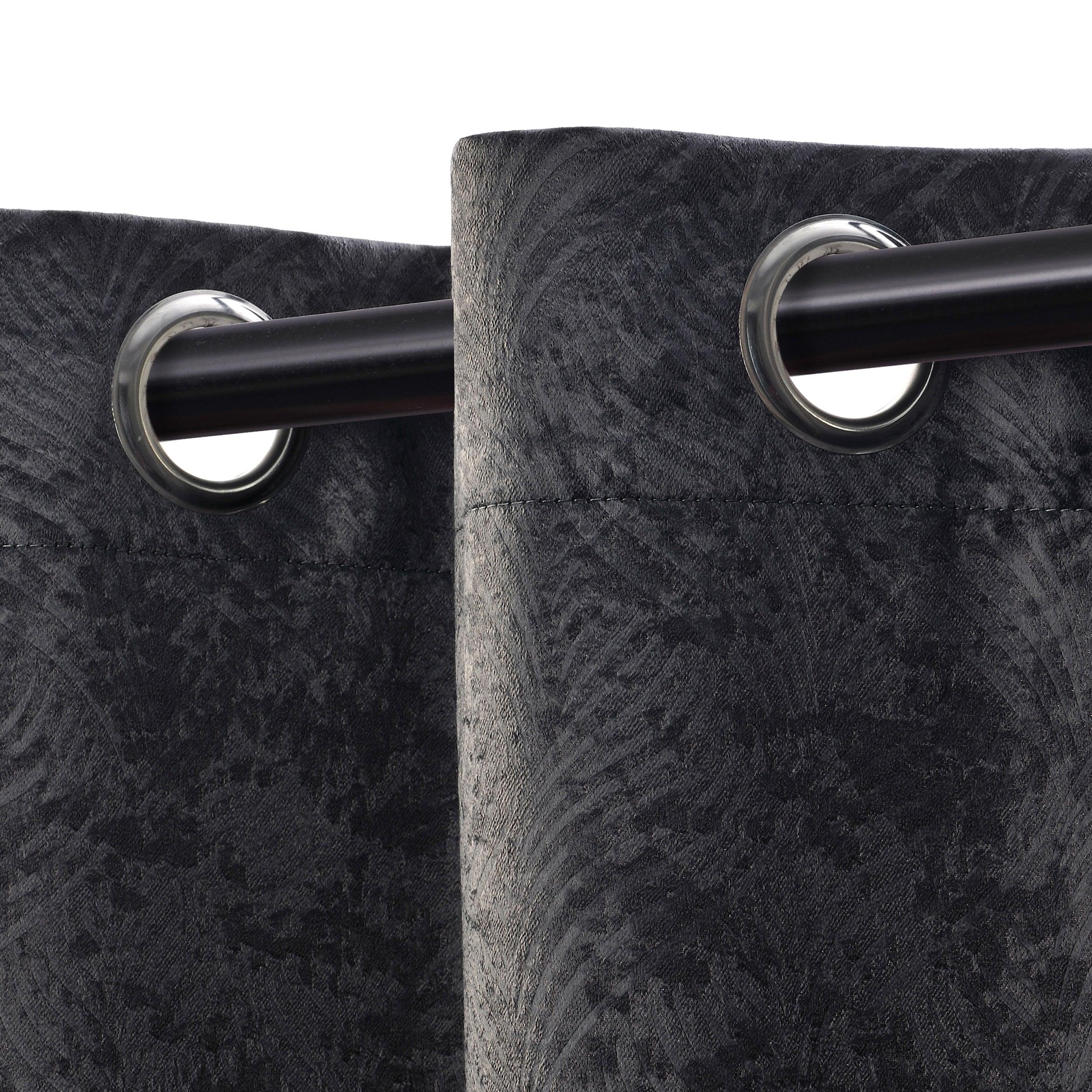 Waverly Thermal Blackout Grommet 2 Piece Curtain Panel Set 42" - Blackout Curtains by Superior