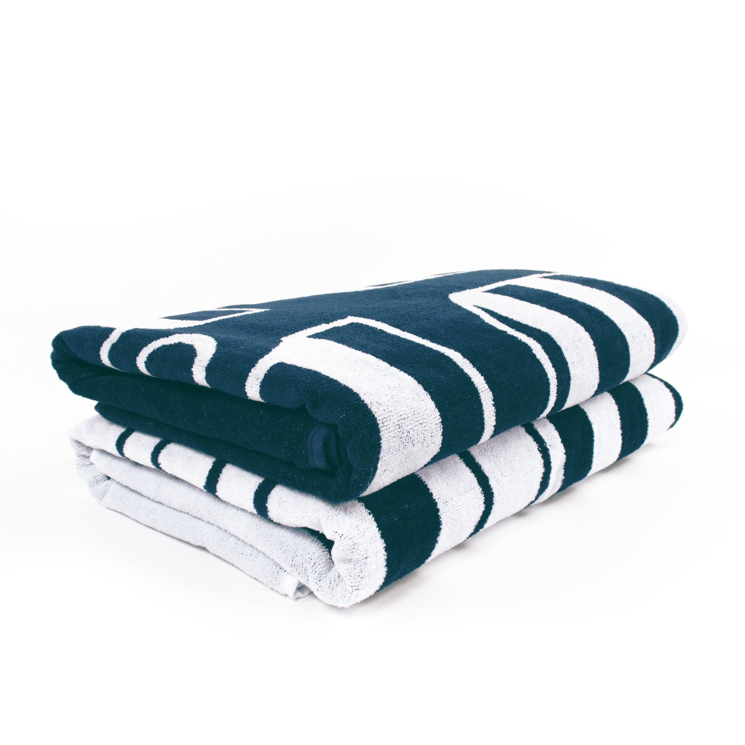 Yacht Club Oversized Egyptian Cotton Beach Towel Set of 2 Piece - Egyptian Cotton Beach Towel by Superior Brand