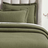 Zenith Cotton Medium Weight Geometric Matelasse Bedspread and Sham Set - Bedspread by Superior