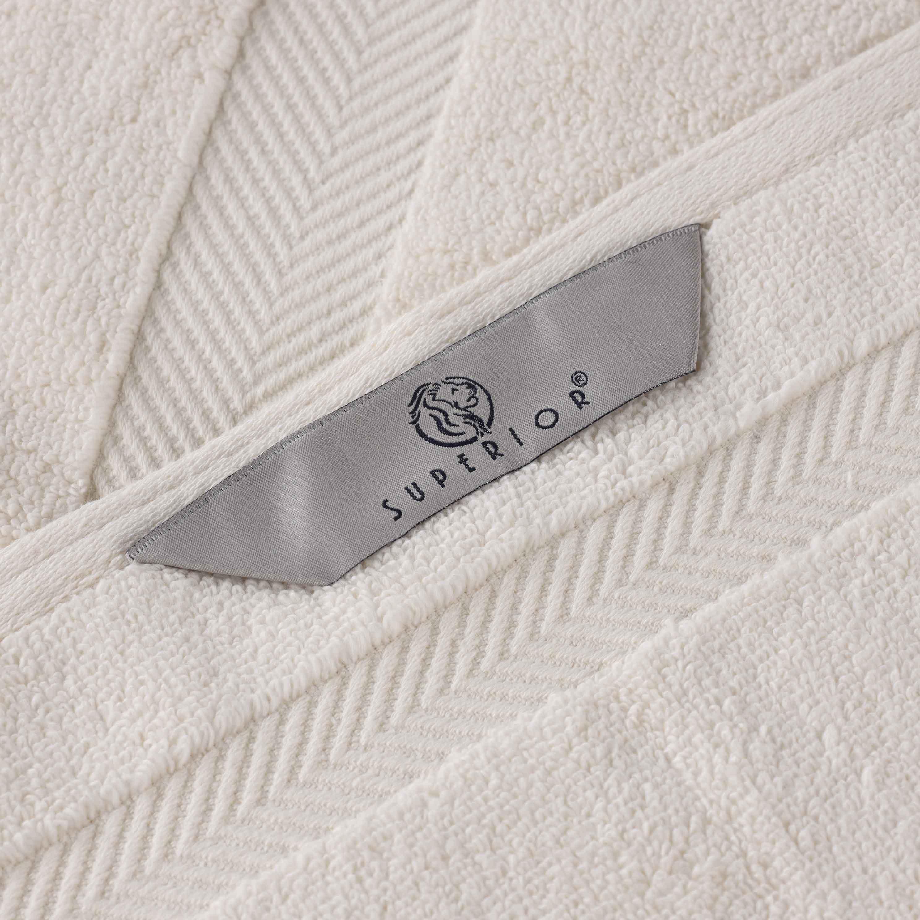 Zero-Twist Cotton Quick-Drying Absorbent Assorted 6 Piece Towel Set - Towel Set by Superior