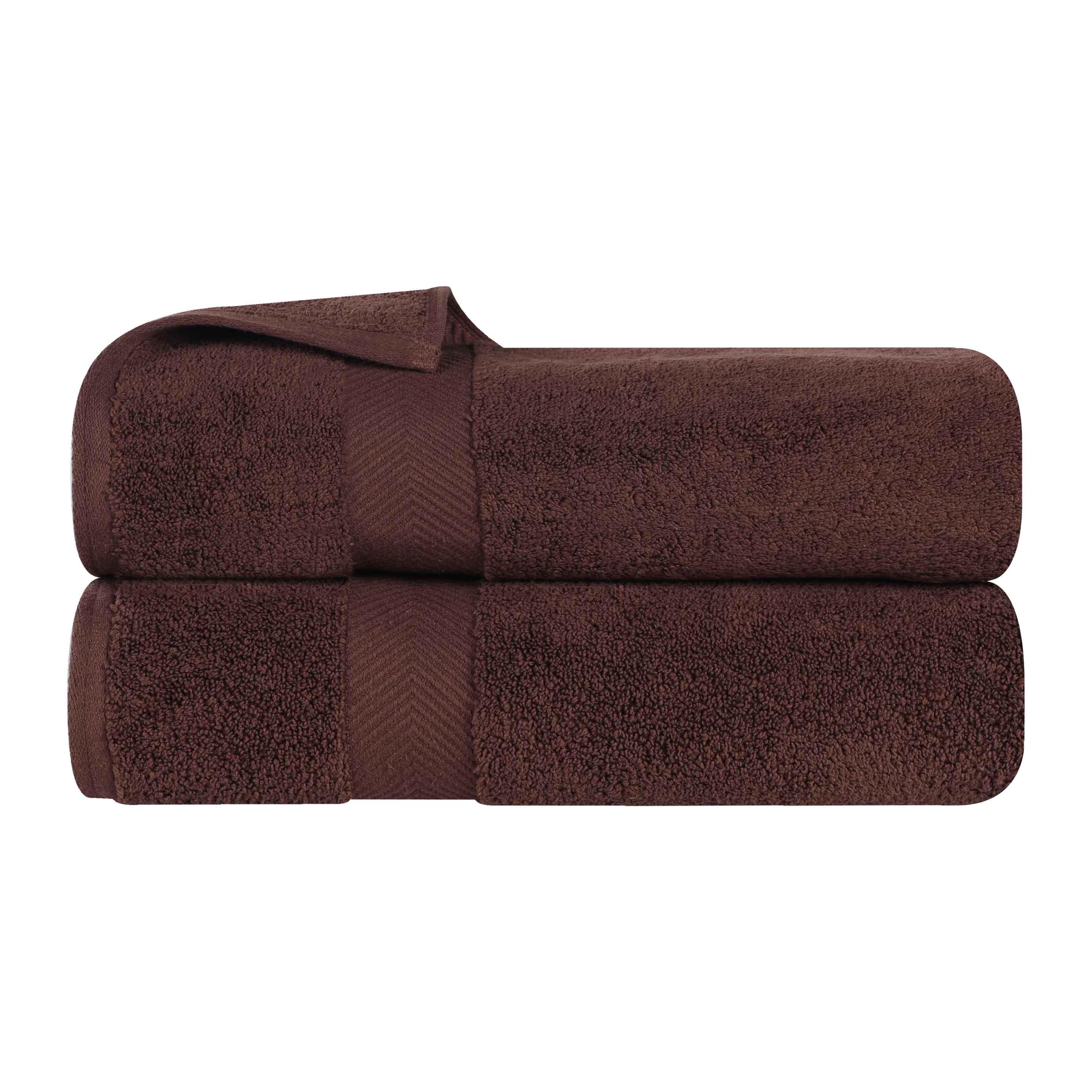Zero Twist Cotton Ultra-Soft Absorbent Bath Towel Set of 2 - Bath Towel by Superior Brand