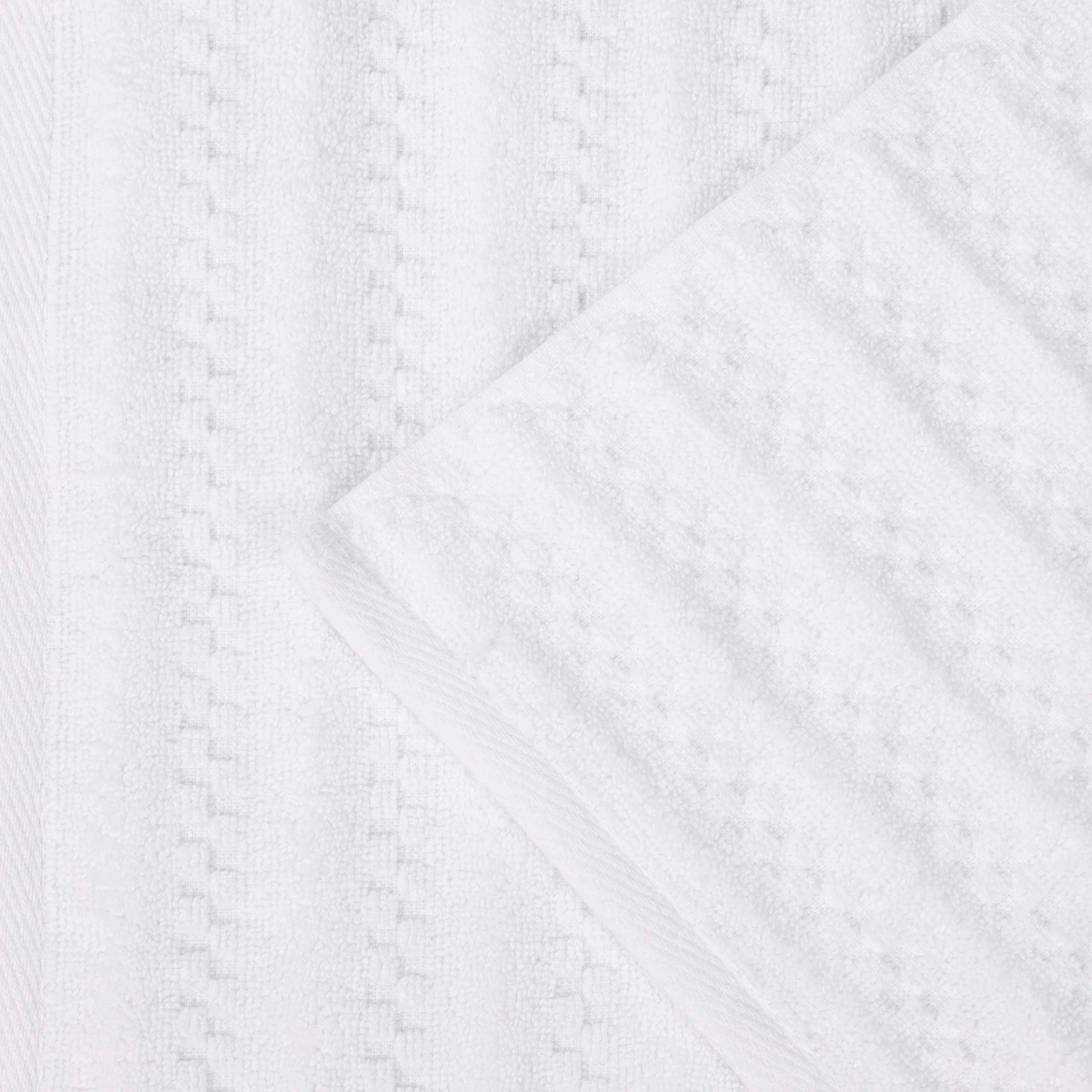 Zuma Zero Twist Cotton Waffle Textured Stripes Bath Sheets, Set of 2 - Bath Sheet by Superior