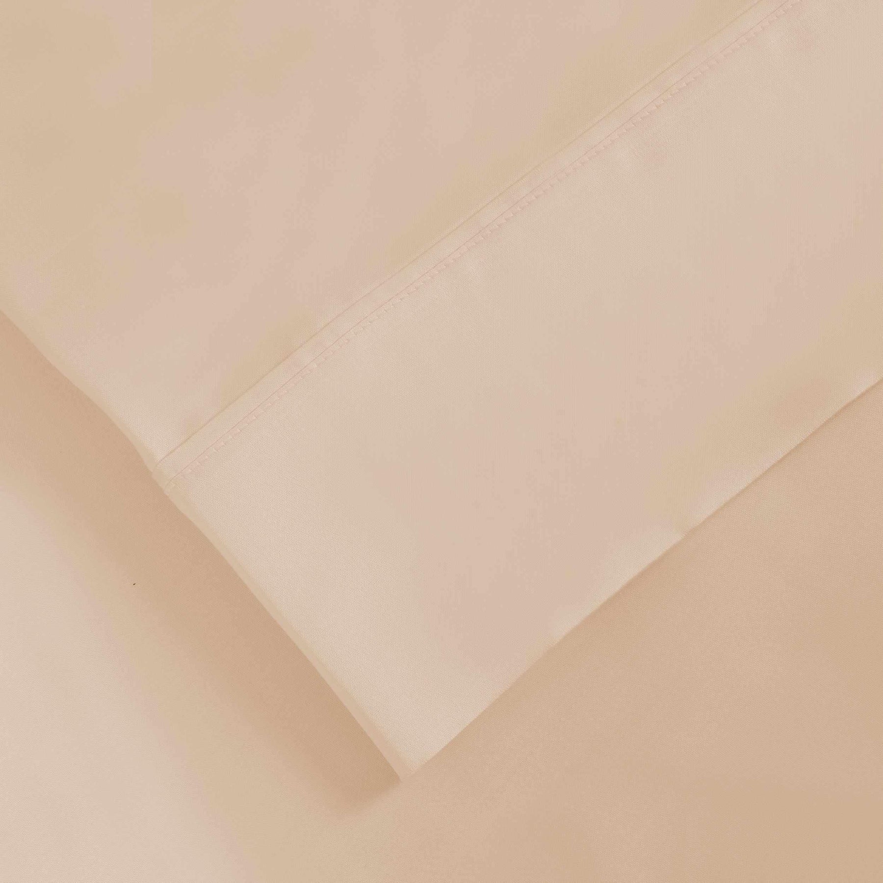  Superior 1000 Thread Count Lyocell Blend Wrinkle Resistant Solid Sheet Set - Ivory