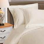 1000 Thread Count Egyptian Cotton Solid Duvet Cover Set - Egyptian Cotton Duvet Cover Set by Superior