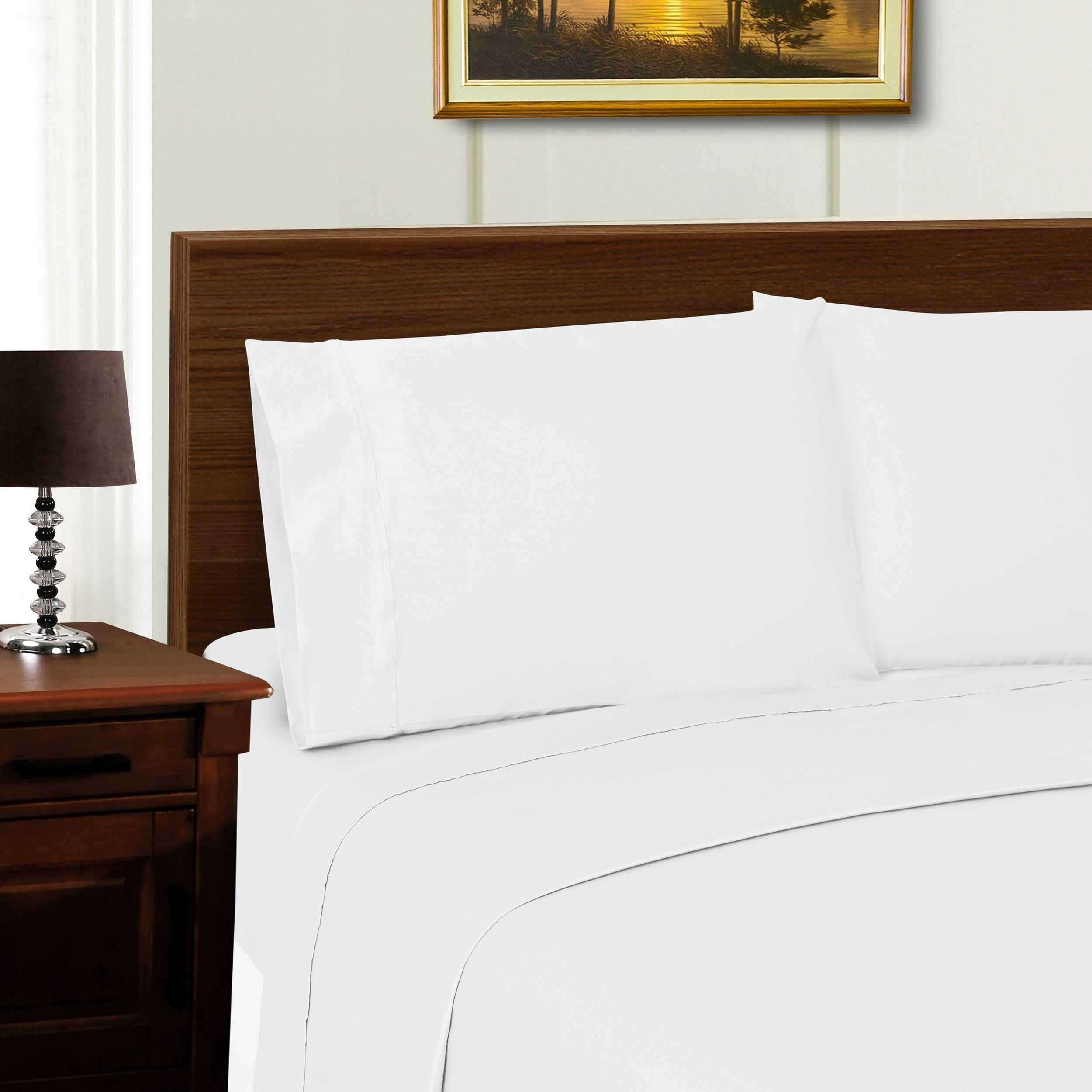 1000 Thread Count Lyocell Blend Bed Sheet Set Solid Deep Pocket - Sheet Set by Superior Brand