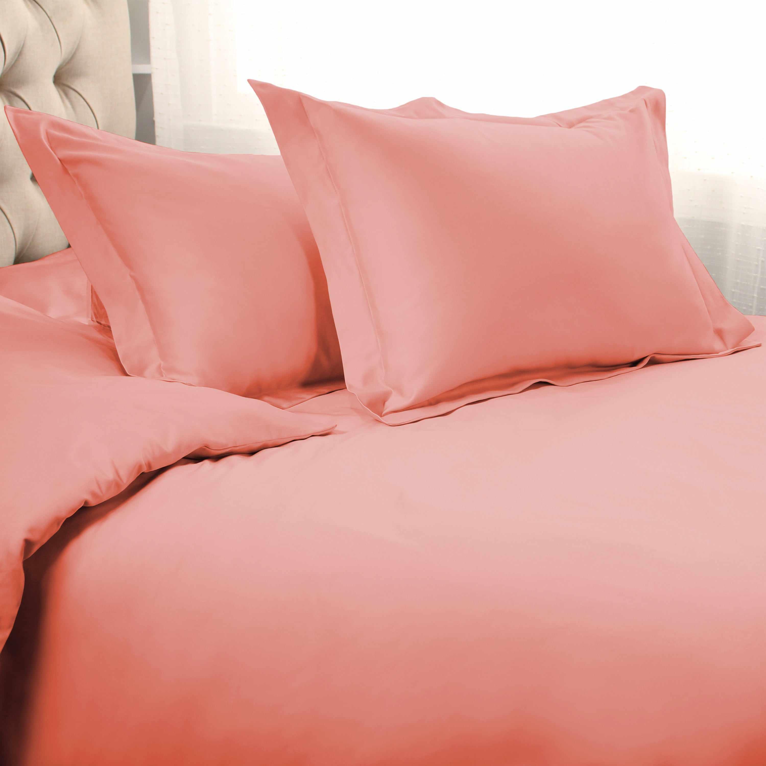 1000 Thread Count Egyptian Cotton Solid Duvet Cover Set - Egyptian Cotton Duvet Cover Set by Superior