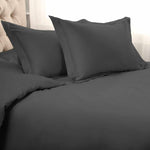 1000 Thread Count Egyptian Cotton Solid Duvet Cover Set - Egyptian Cotton Duvet Cover Set by Superior