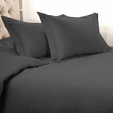 1000 Thread Count Egyptian Cotton Solid Duvet Cover Set - Egyptian Cotton Duvet Cover Set by Superior