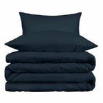 1000 Thread Count Egyptian Cotton Solid Duvet Cover Set - Egyptian Cotton Duvet Cover Set by Superior
