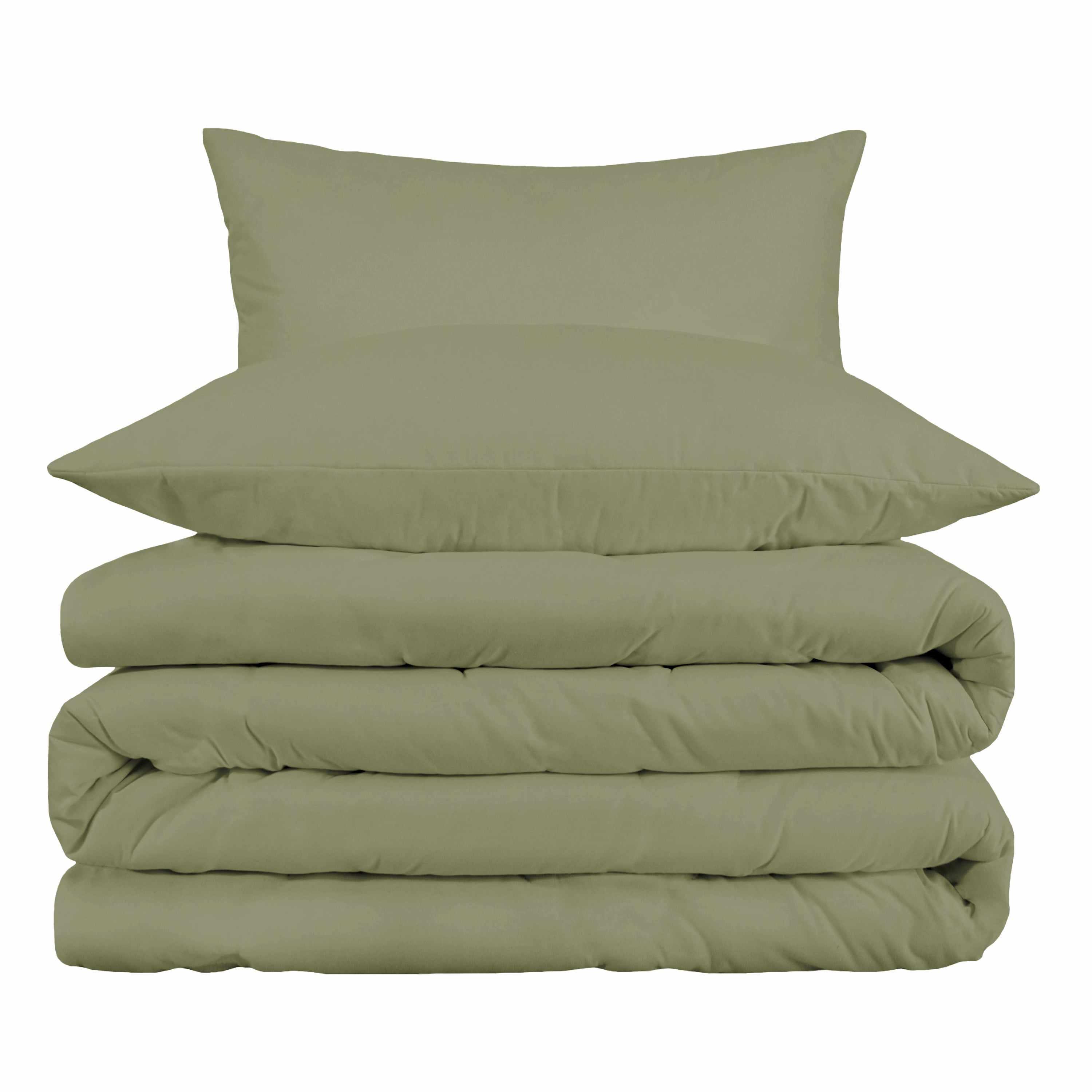 1000 Thread Count Egyptian Cotton Solid Duvet Cover Set - Duvet Cover Set by Superior