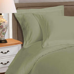 1000 Thread Count Egyptian Cotton Solid Duvet Cover Set - Egyptian Cotton Duvet Cover Set by Superior