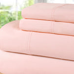 100% Cotton Percale 300 Thread Count Solid Deep Pocket Sheet Set - Sheet Set by Superior