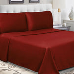 100% Cotton Percale 300 Thread Count Solid Deep Pocket Sheet Set - Sheet Set by Superior
