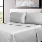 100% Cotton Percale 300 Thread Count Solid Deep Pocket Sheet Set - Sheet Set by Superior