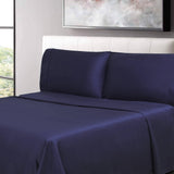 100% Cotton Percale 300 Thread Count Solid Deep Pocket Sheet Set - Sheet Set by Superior