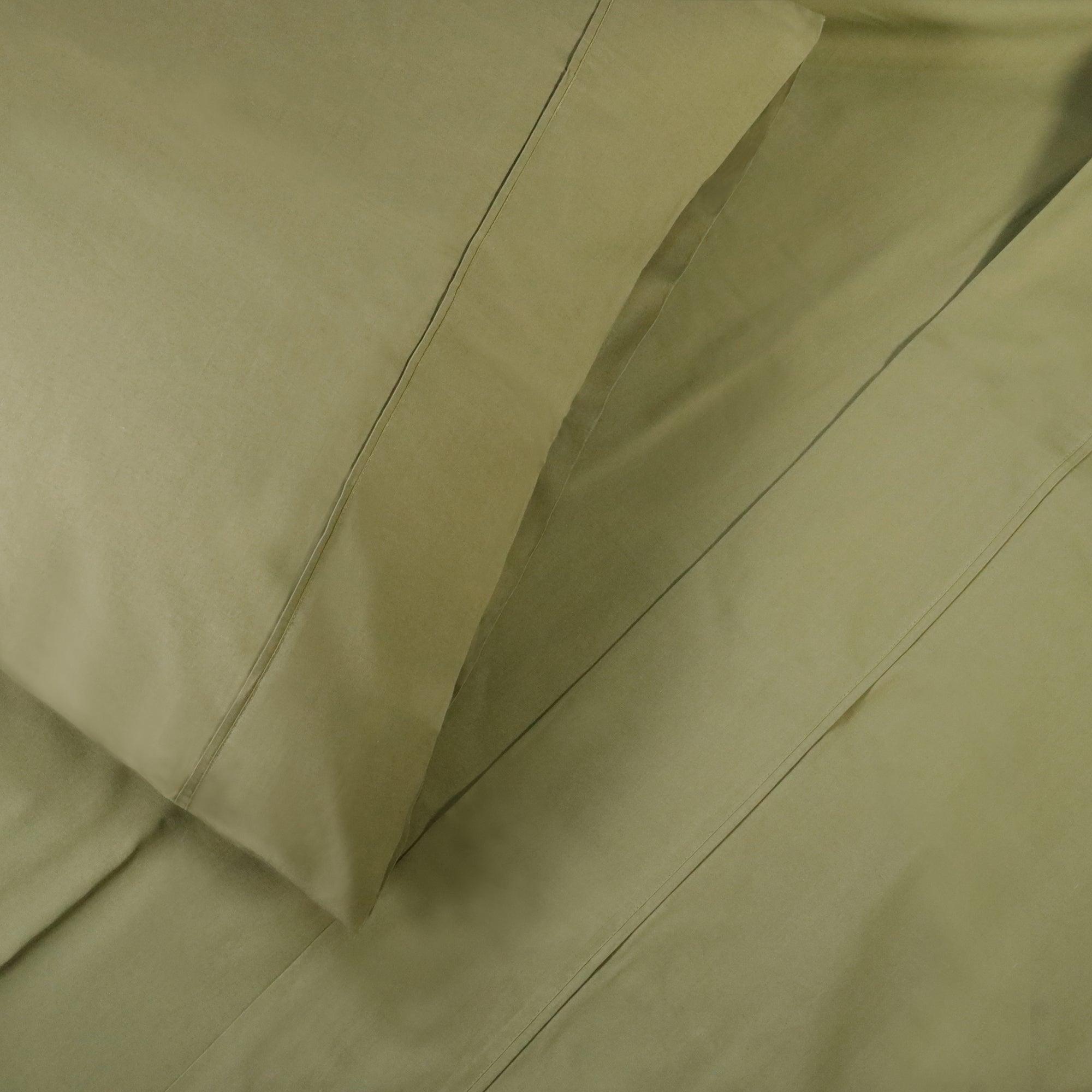 100% Cotton Percale 300 Thread Count Solid Deep Pocket Sheet Set - Sheet Set by Superior