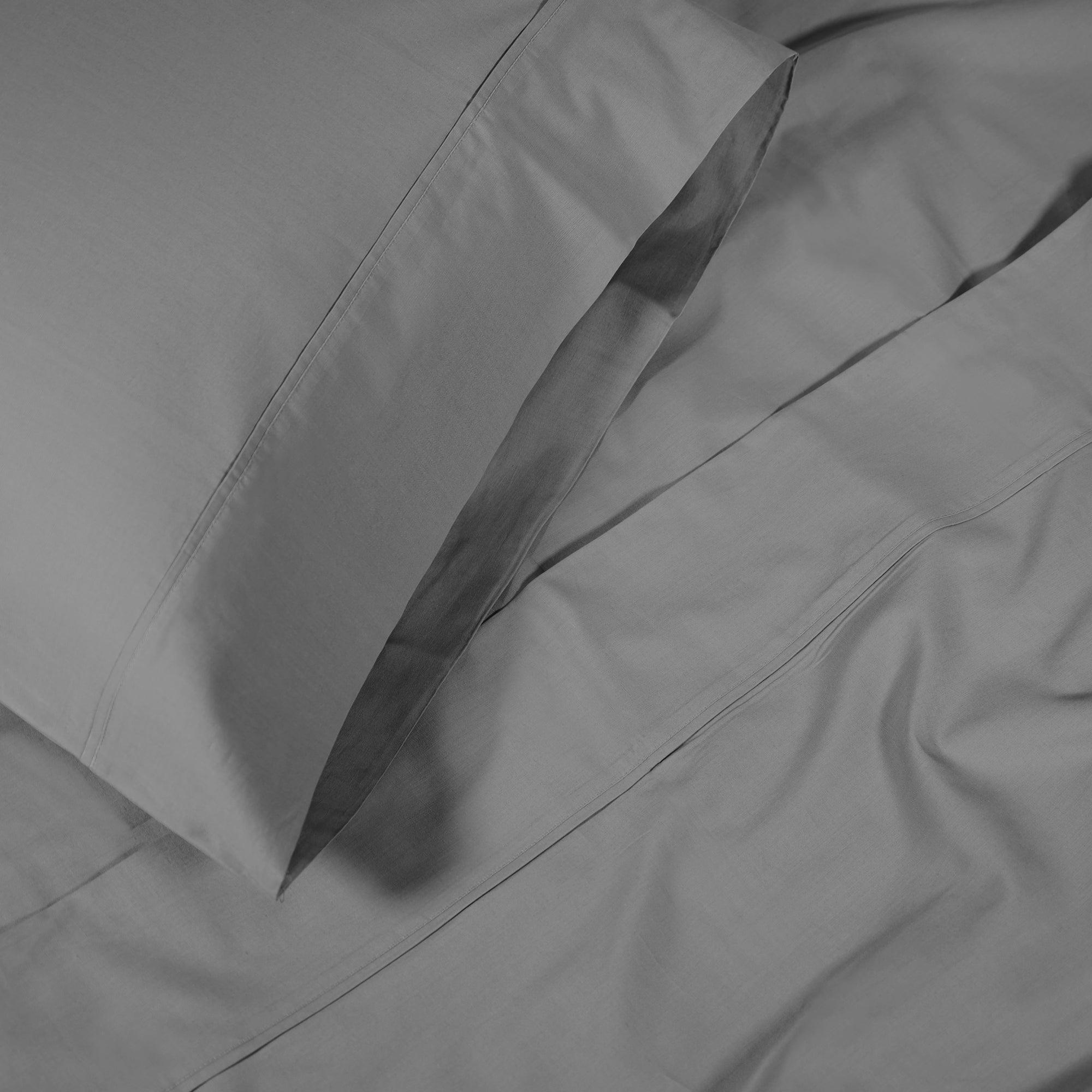 100% Cotton Percale 300 Thread Count Solid Deep Pocket Sheet Set - Sheet Set by Superior