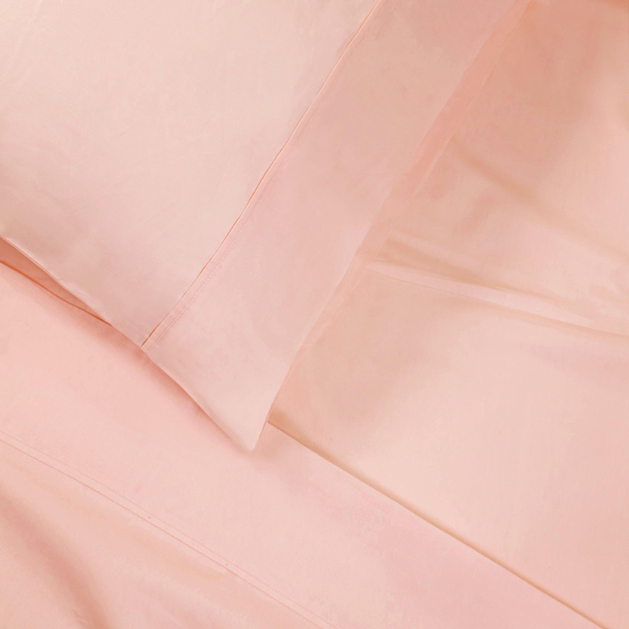 100% Cotton Percale 300 Thread Count Solid Deep Pocket Sheet Set - Sheet Set by Superior