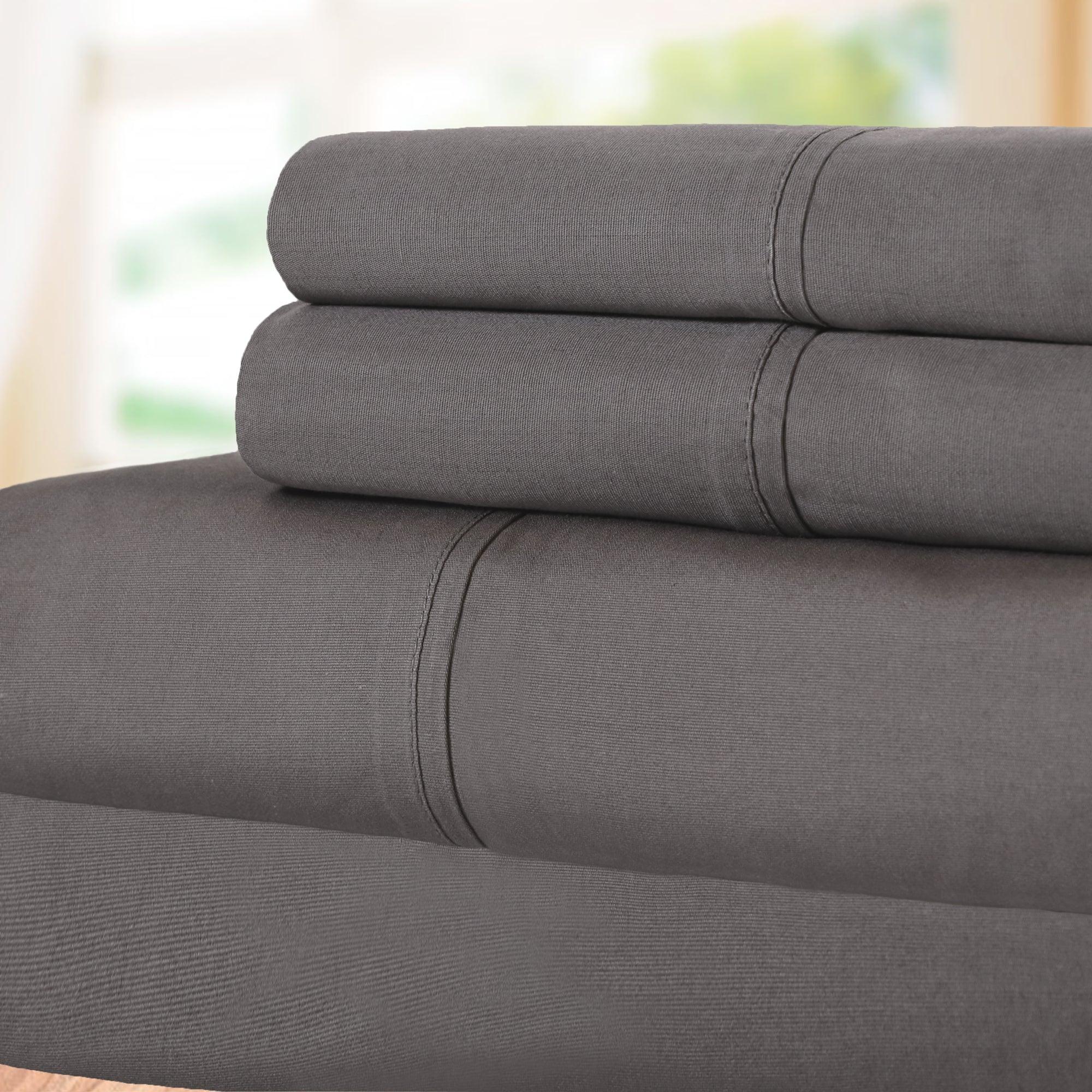 100% Cotton Percale 300 Thread Count Solid Deep Pocket Sheet Set - Sheet Set by Superior