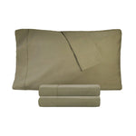 100% Cotton Percale 300 Thread Count Solid Deep Pocket Sheet Set - Sheet Set by Superior
