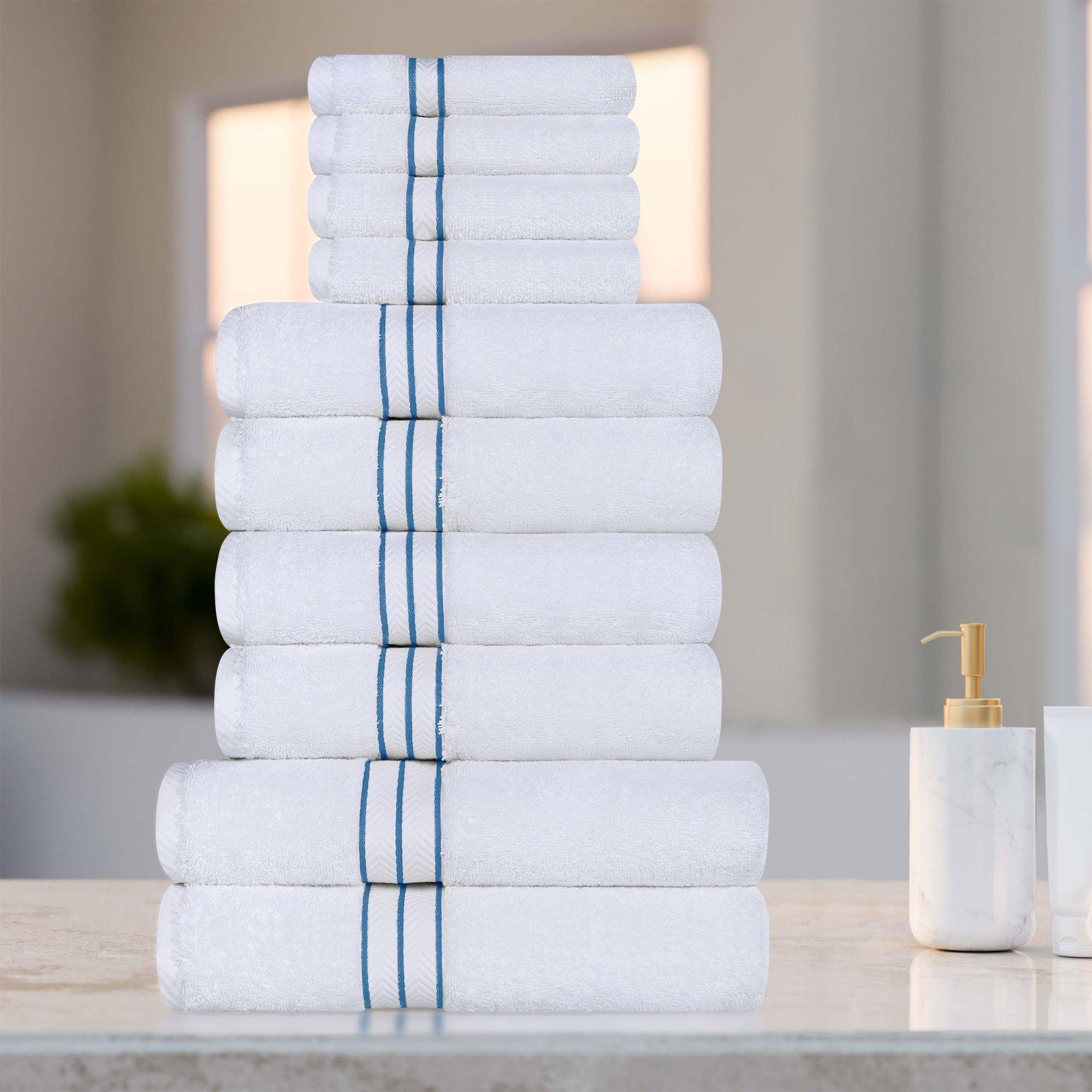 Ultra-Plush Turkish Cotton Hotel Collection Solid Towel Set Collection - Towel Set by Superior