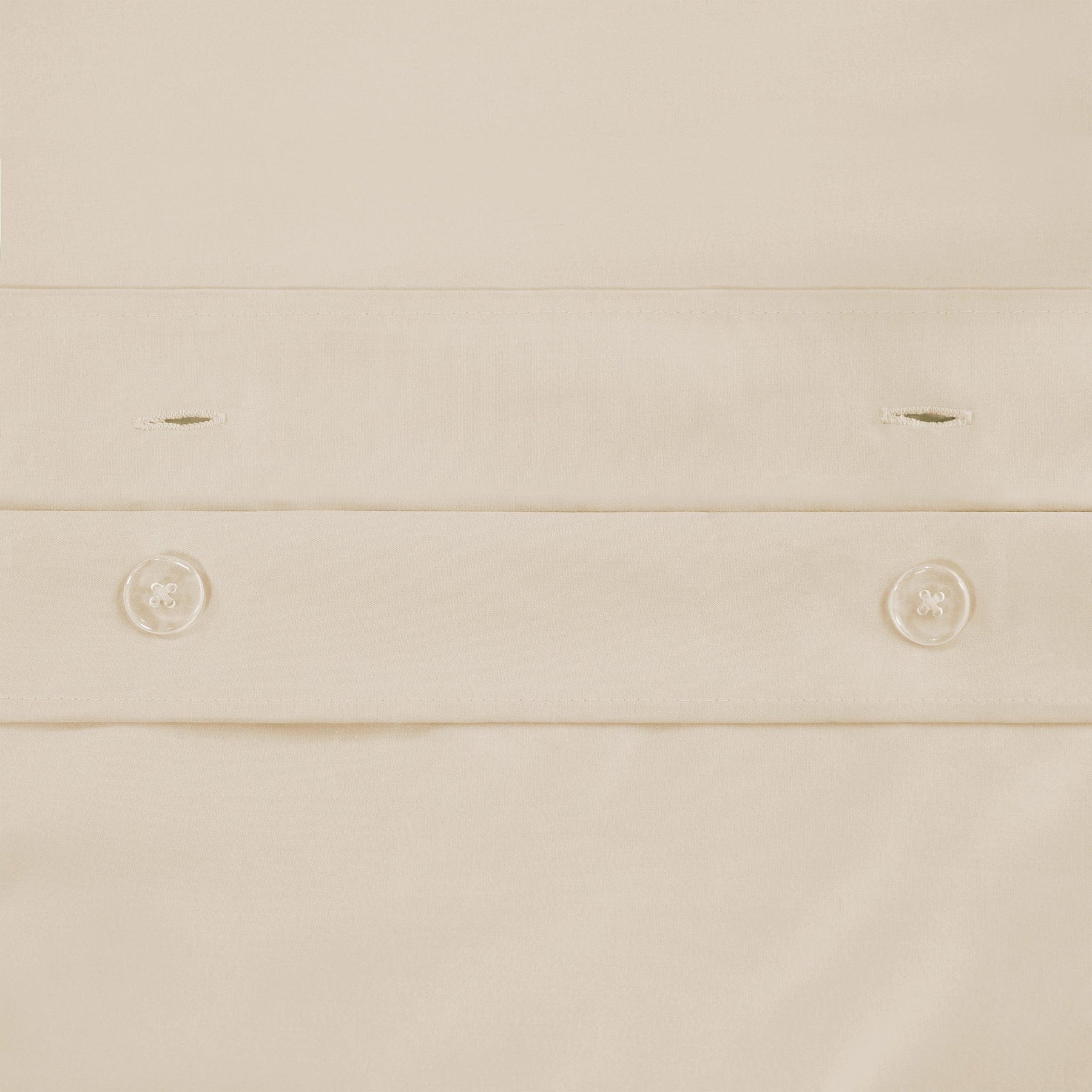  Superior Solid Egyptian Premium Cotton Duvet Cover Set - Ivory