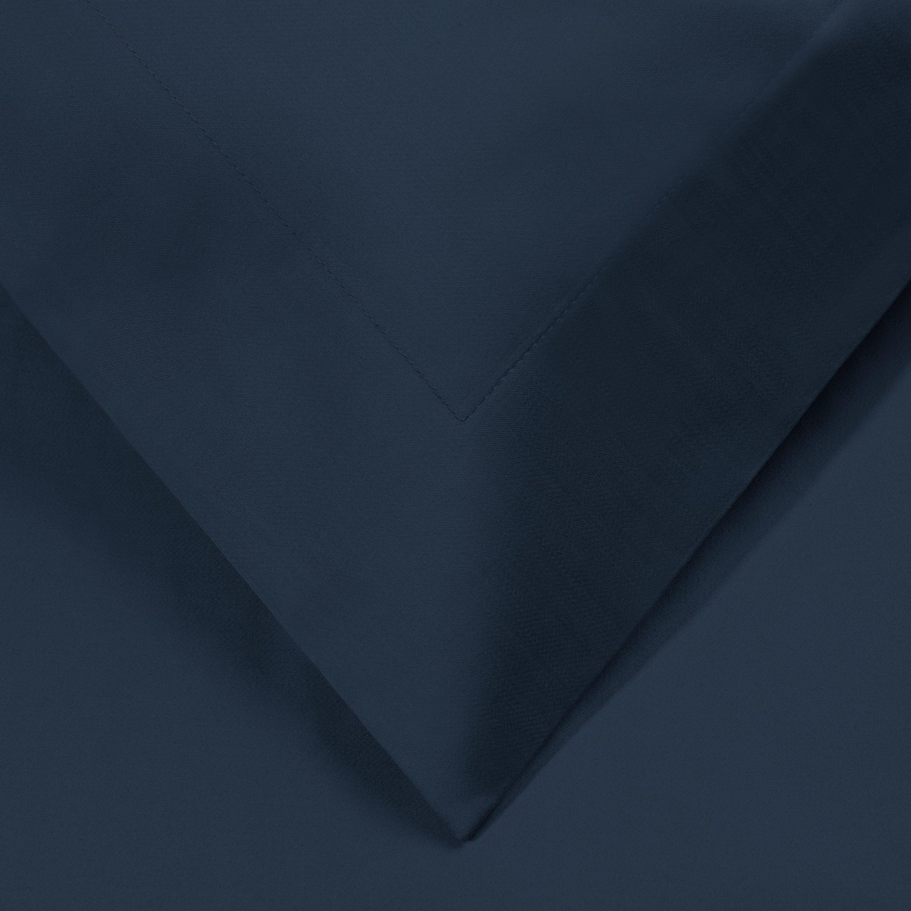  Superior Solid Egyptian Premium Cotton Duvet Cover Set -  Navy Blue