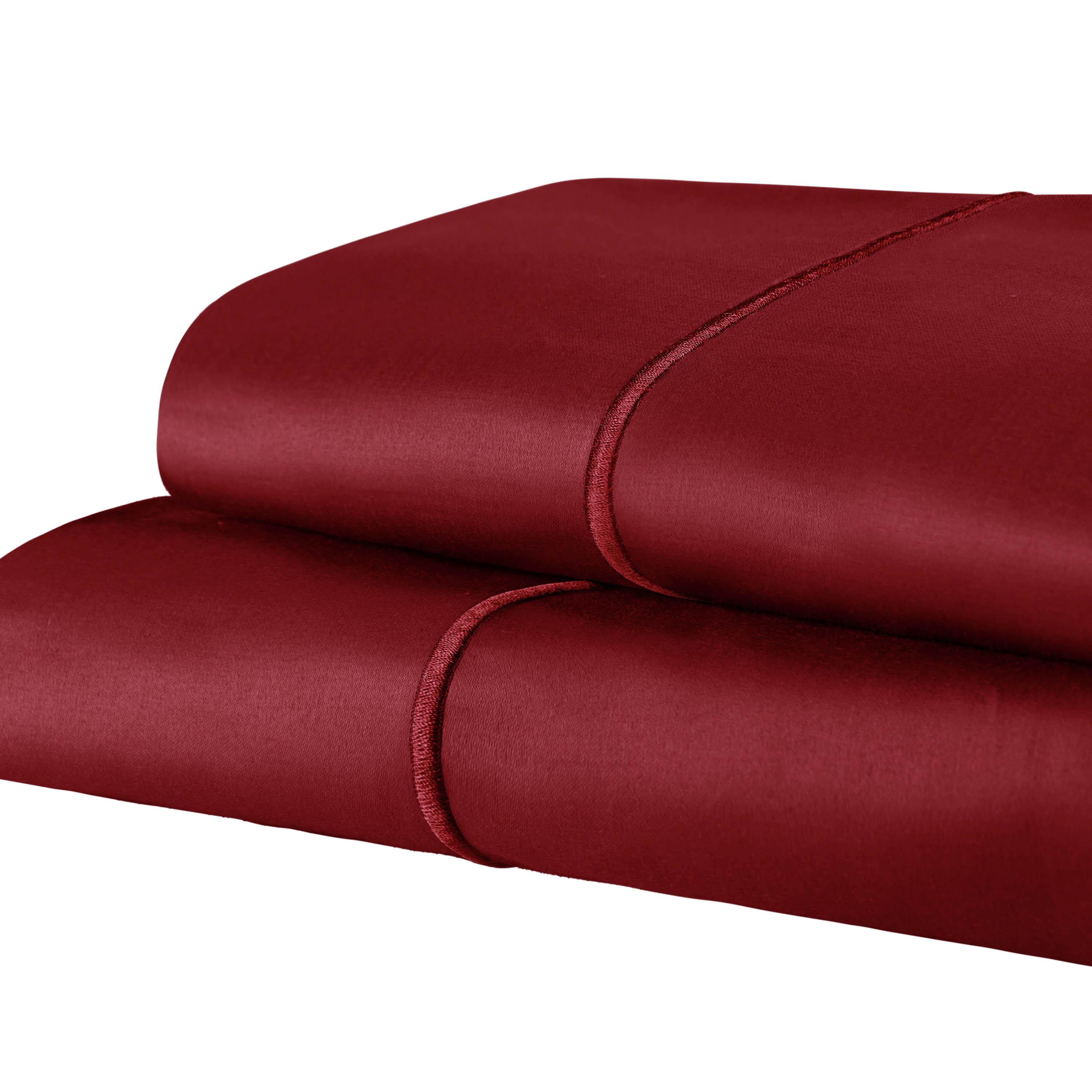 1500 Thread Count Ultra Soft Cotton Marrow Stitch Solid Pillowcase Set - Pillowcases by Superior Brand