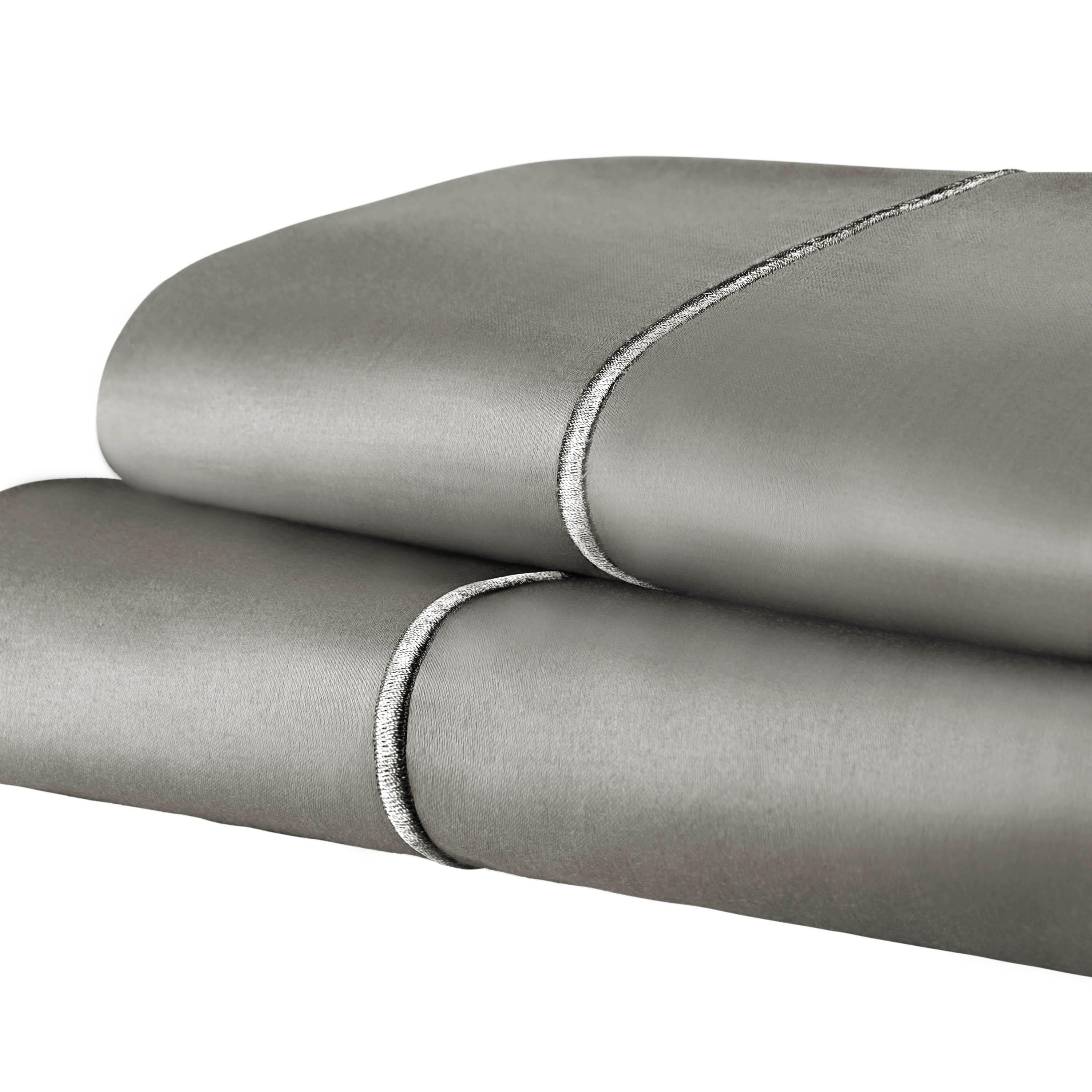 1500 Thread Count Ultra Soft Cotton Marrow Stitch Solid Pillowcase Set - Pillowcases by Superior Brand