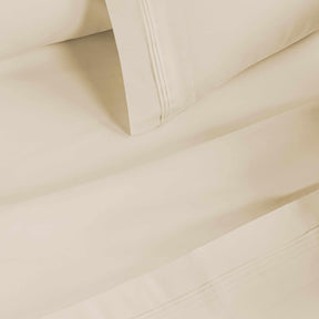 Solid 1500 Thread Count Egyptian Cotton 2-Piece Pillowcase Set - Ivory