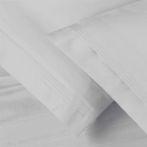 Solid 1500 Thread Count Egyptian Cotton 2-Piece Pillowcase Set - Platinum