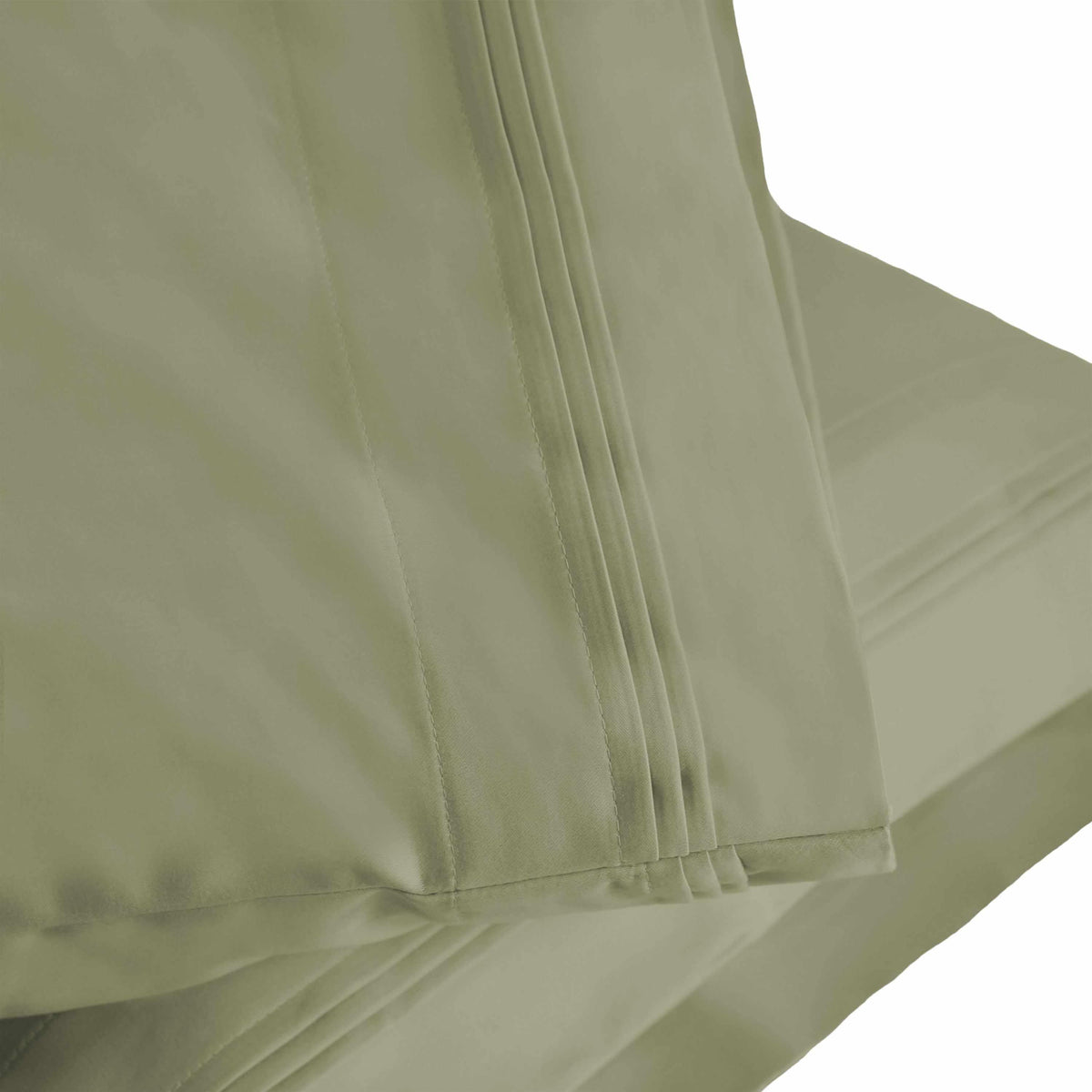 Solid 1500 Thread Count Egyptian Cotton 2-Piece Pillowcase Set - Sage