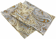 1800 Series Wrinkle Resistant Paisley Pillowcase Set - Ivory