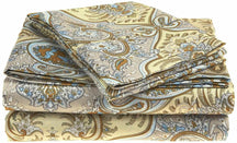 Superior 1800 Series Wrinkle Resistant Paisley Sheet Set - Ivory