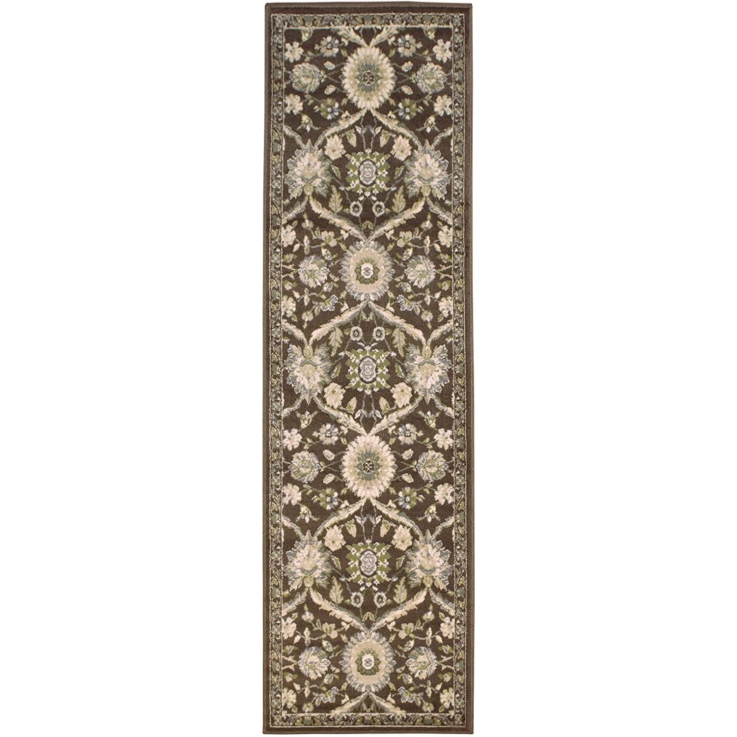 Chandler Vintage Floral Damask Area Rug-Rugs by Superior-Home City Inc