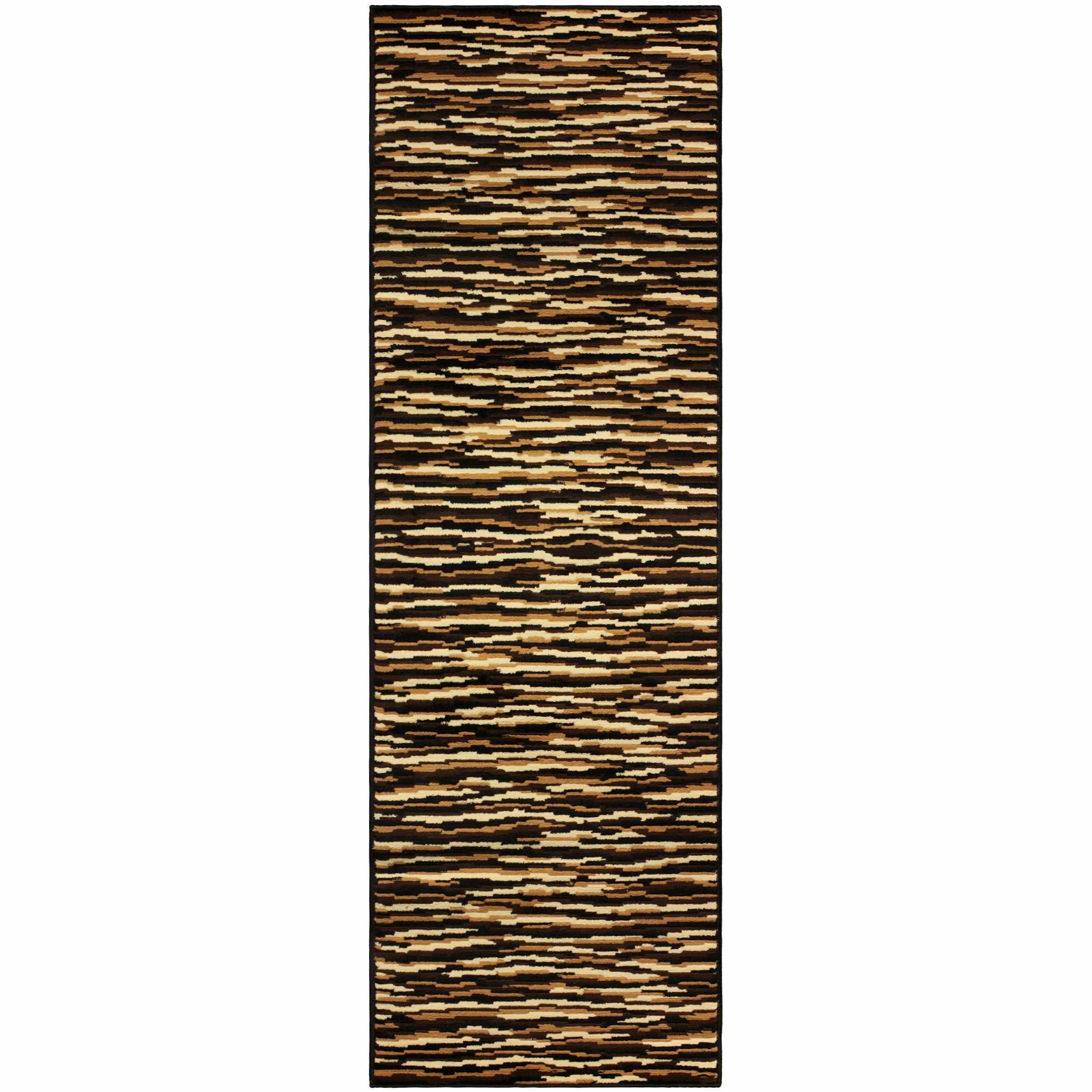 Horizons Abstract Wavy Stripes Indoor Large Area Rugs Or Runner Rug - by Superior