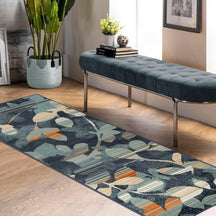 Mahonia Leaf and Vine Indoor Area Rug or Runner-Rugs by Superior-Home City Inc