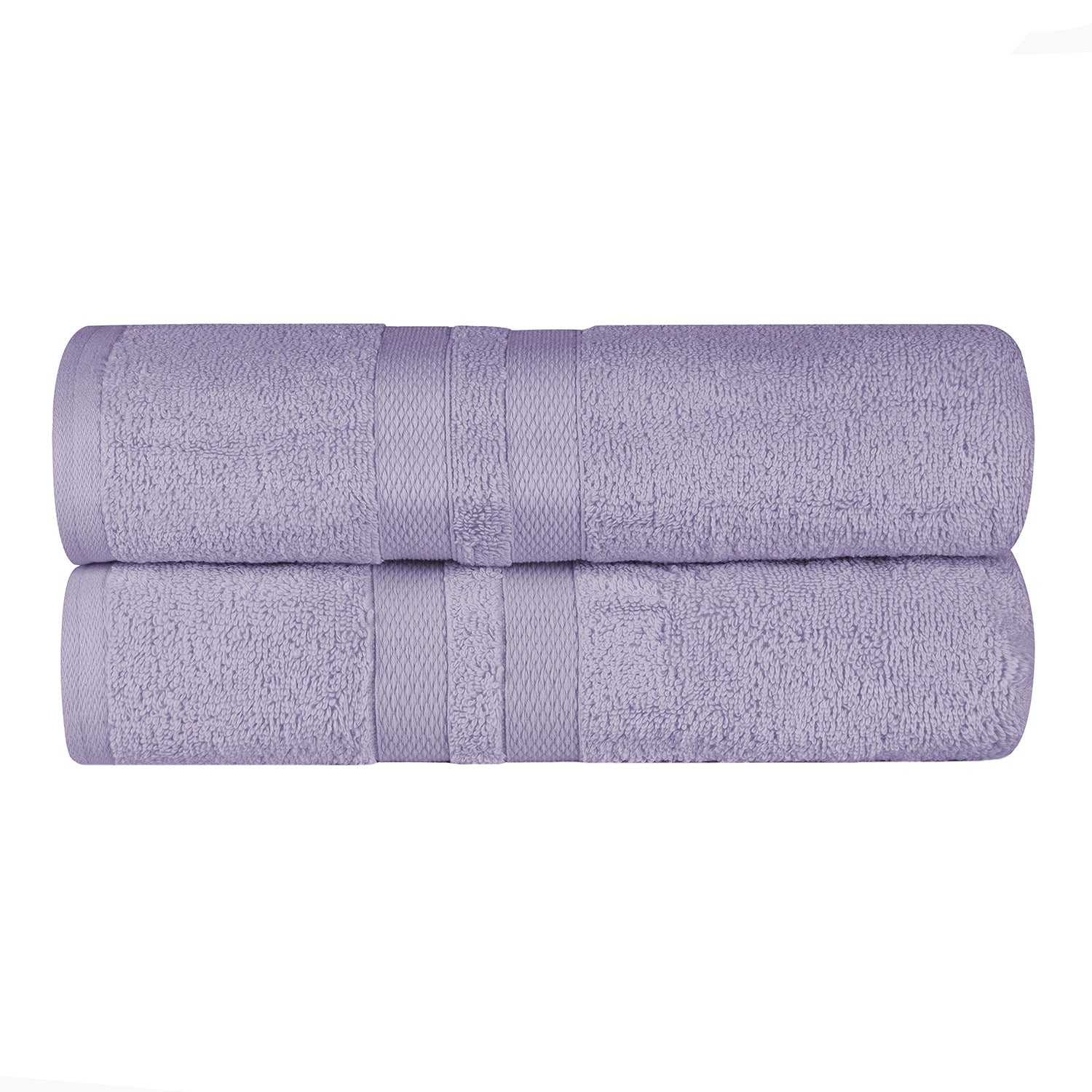 Superior Ultra Soft Cotton Absorbent Solid Bath Sheet (Set of 2) -  Wisteria