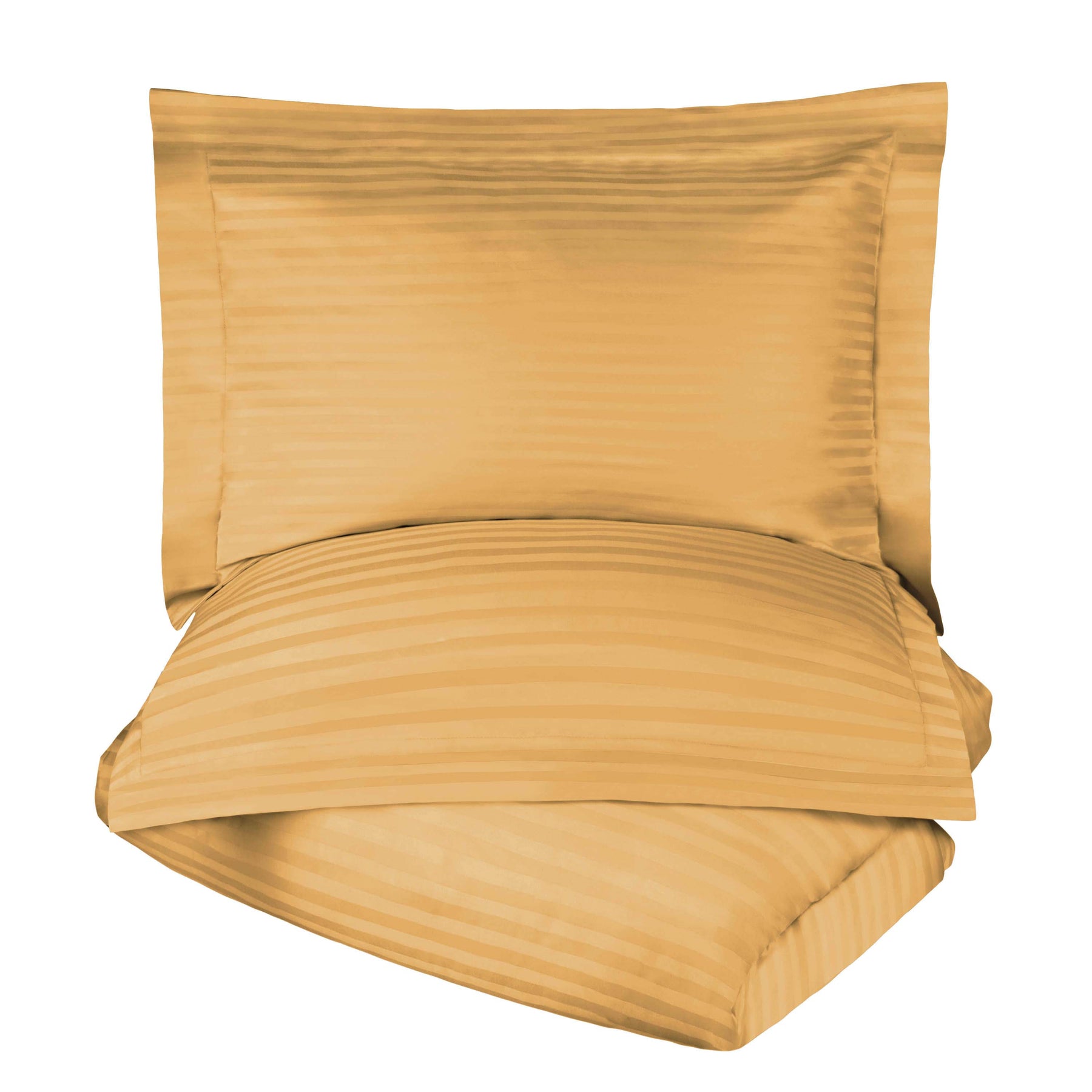Superior Egyptian Cotton 300 Thread Count Duvet Cover Set - Gold