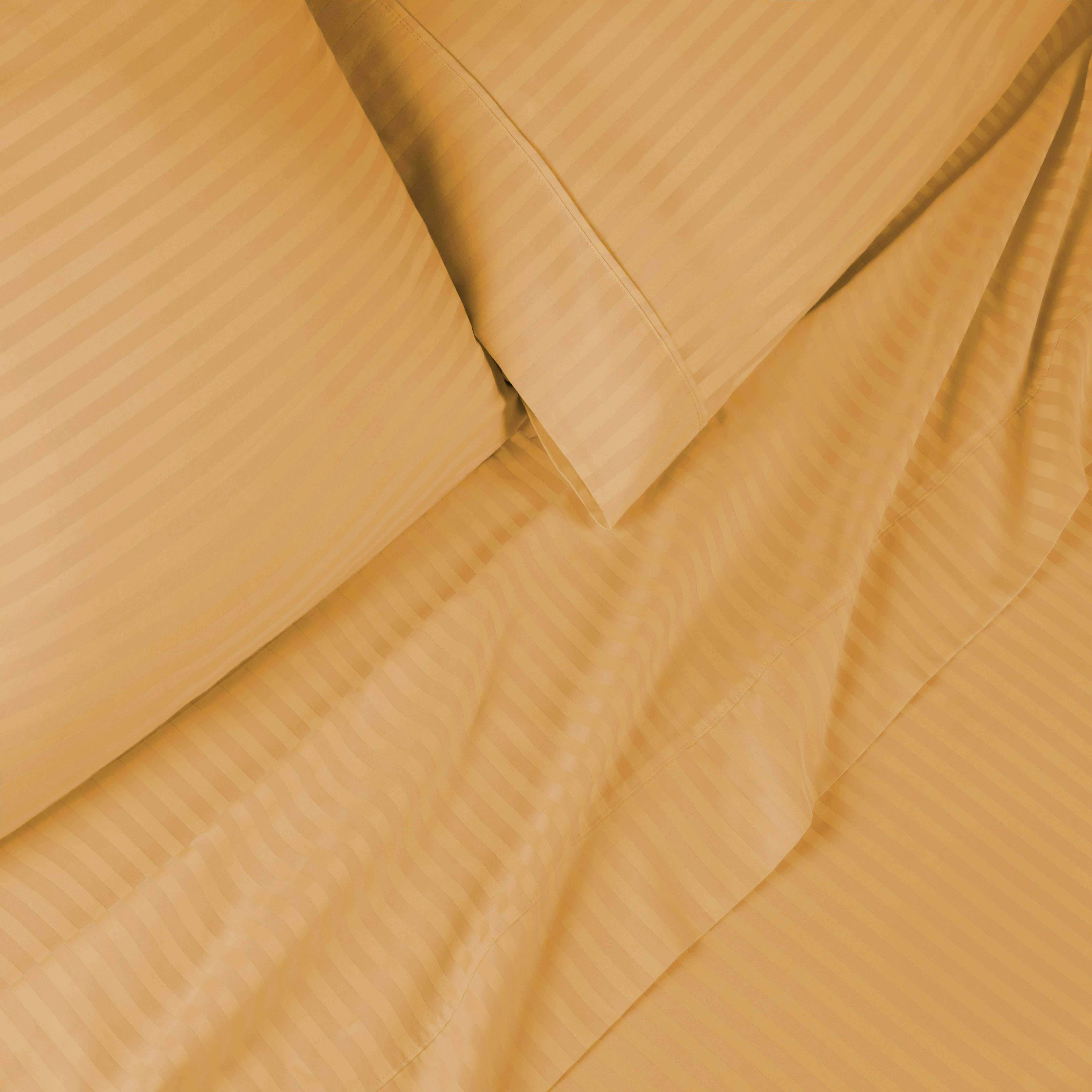 400 Thread Count Egyptian Cotton Striped Deep Pocket Sheet Set - Egyptian Cotton Sheet Set by Superior