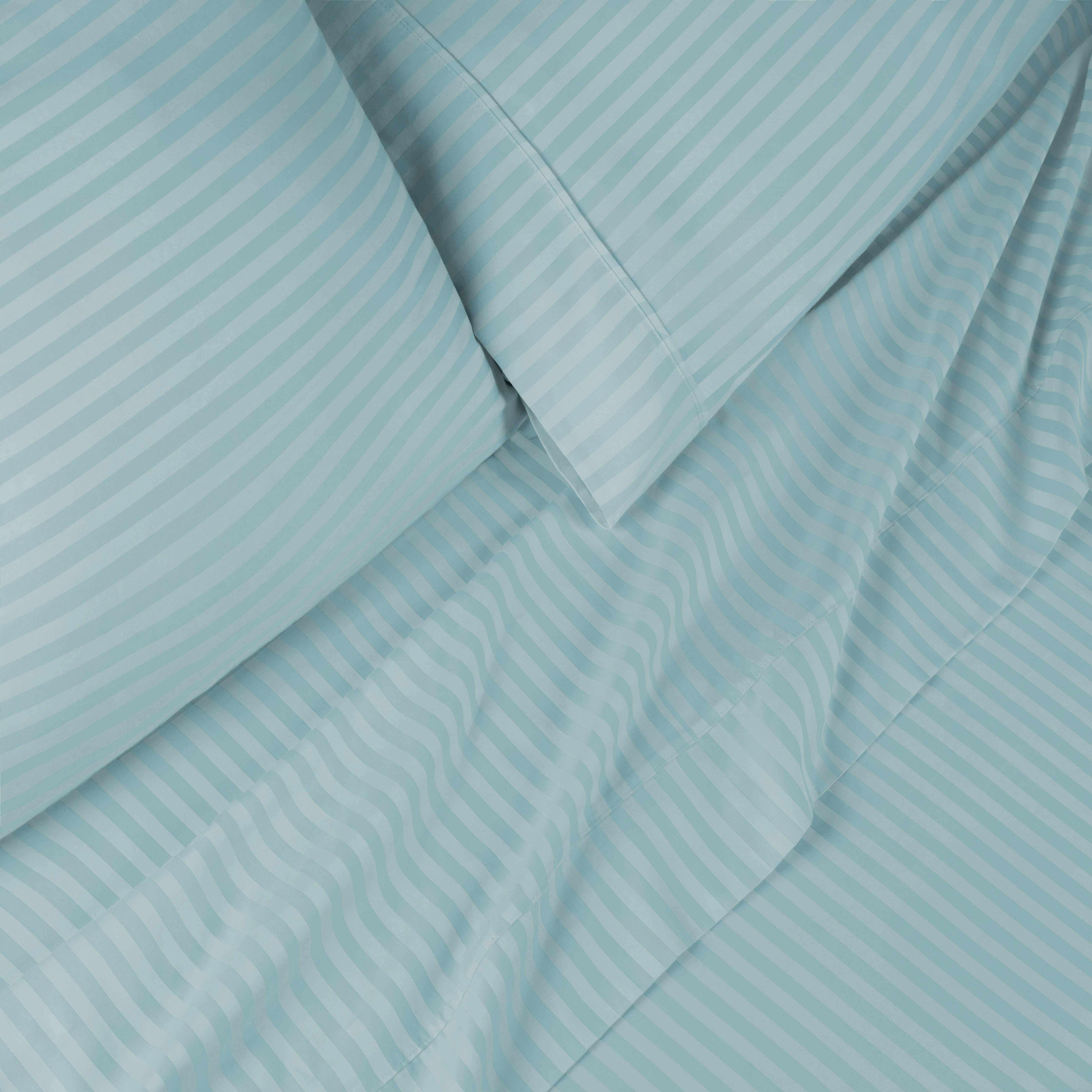 400 Thread Count Egyptian Cotton Striped Deep Pocket Sheet Set - Egyptian Cotton Sheet Set by Superior