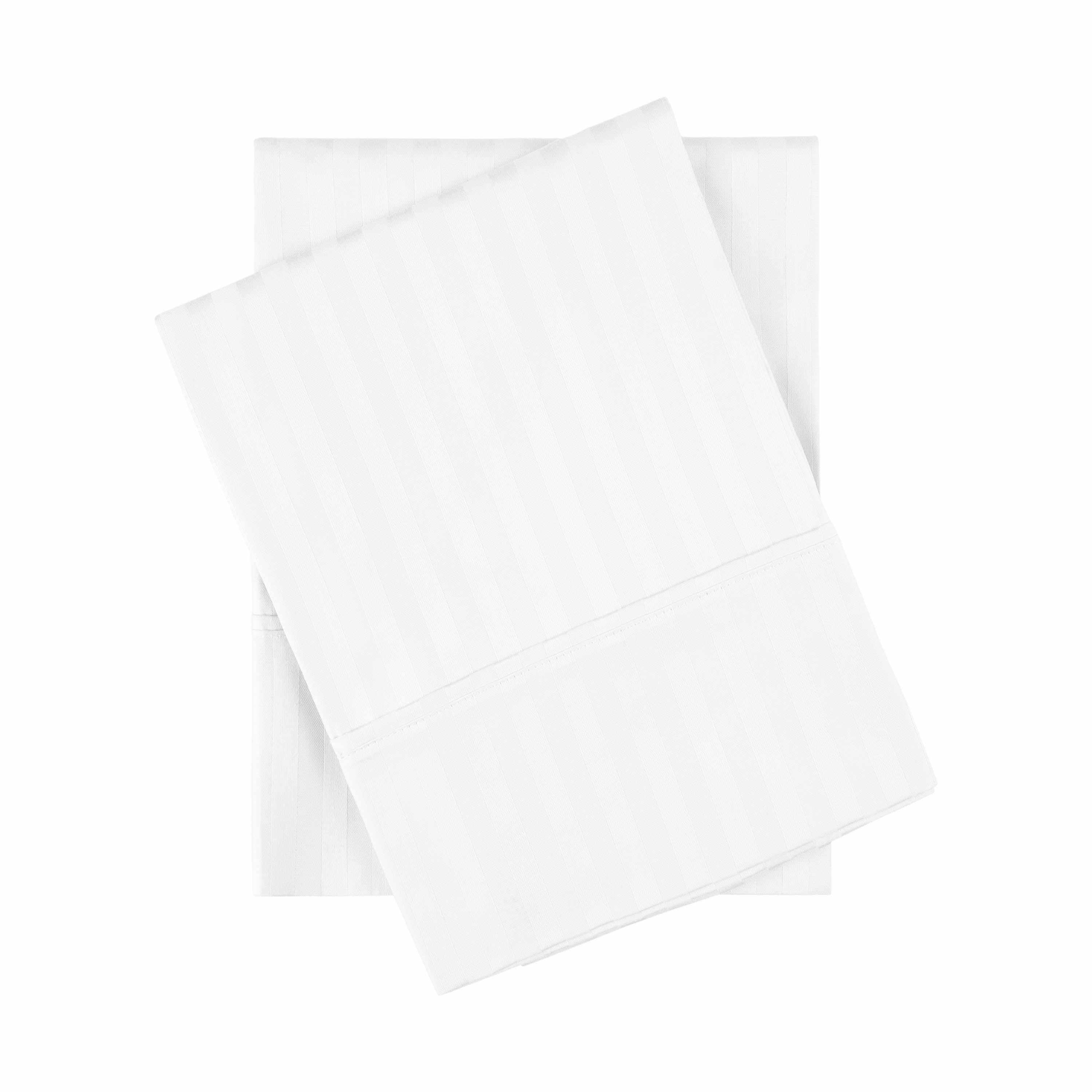 400 Thread Count Soft Stripe Egyptian Cotton Pillowcase Set - Egyptian Cotton Pillowcases by Superior