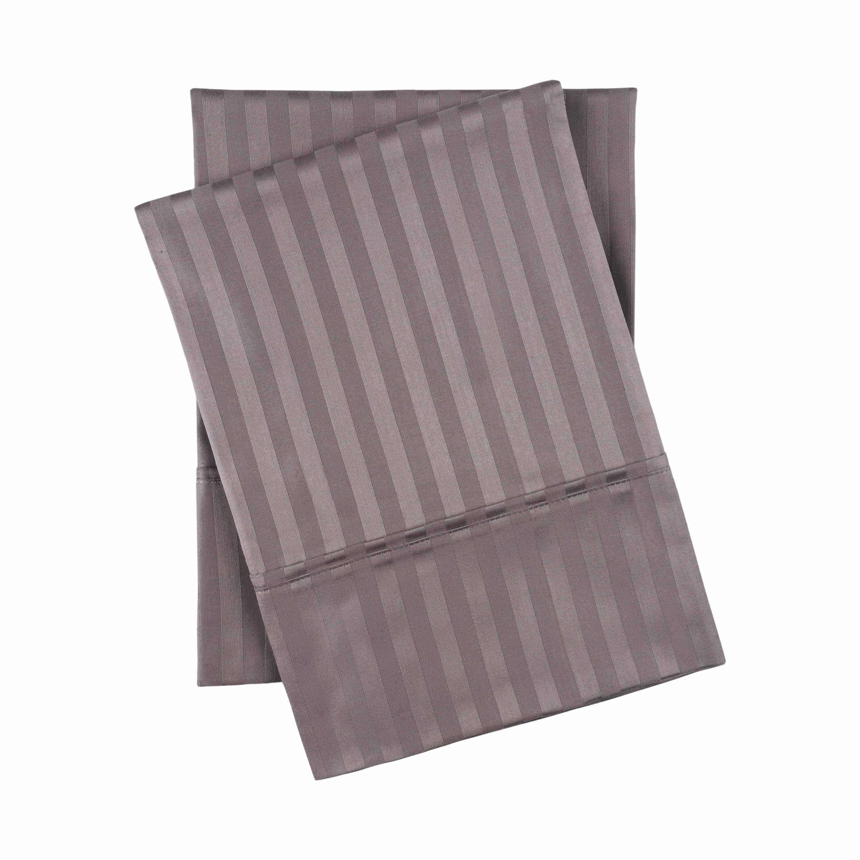400 Thread Count Soft Stripe Egyptian Cotton Pillowcase Set - Egyptian Cotton Pillowcases by Superior