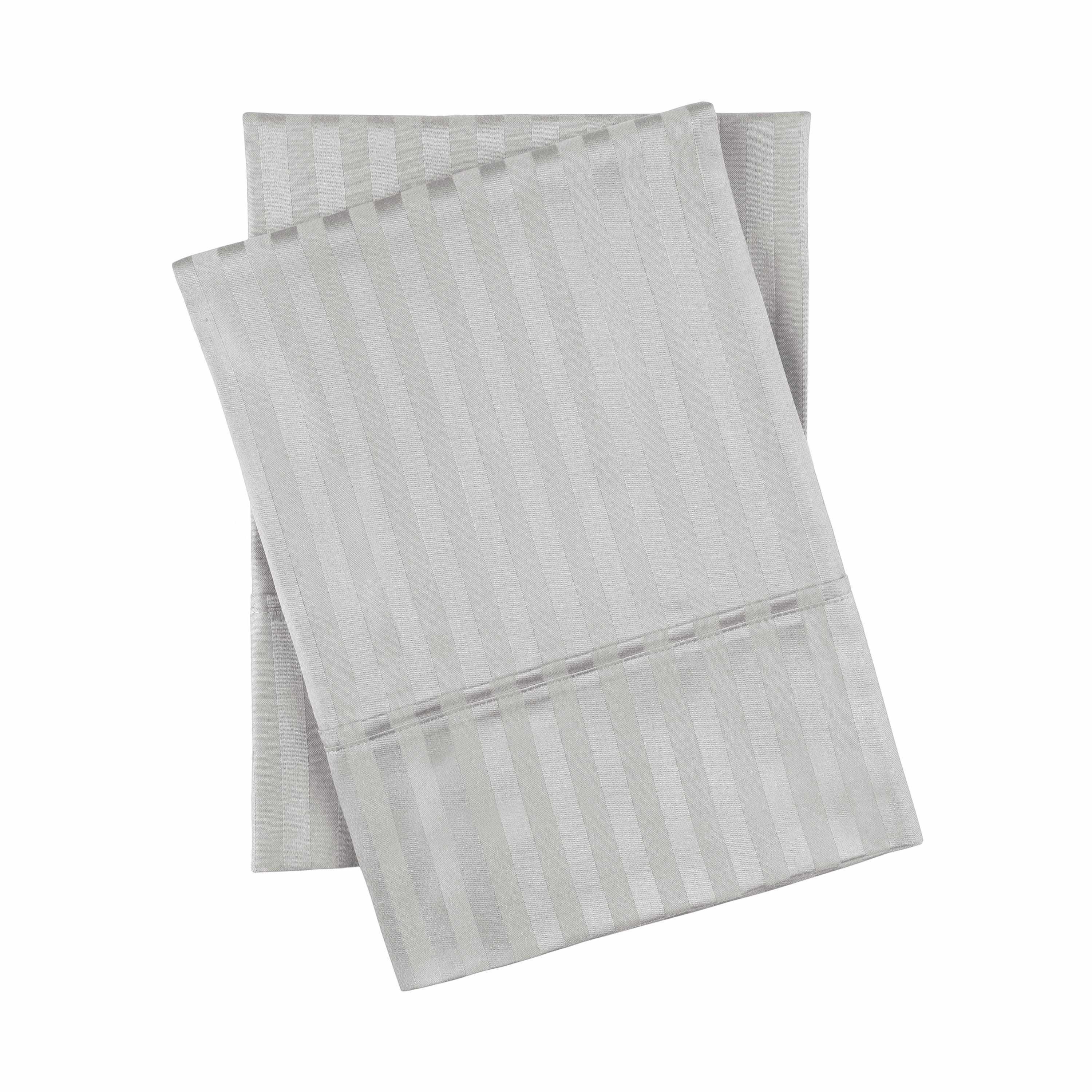 400 Thread Count Soft Stripe Egyptian Cotton Pillowcase Set - Egyptian Cotton Pillowcases by Superior