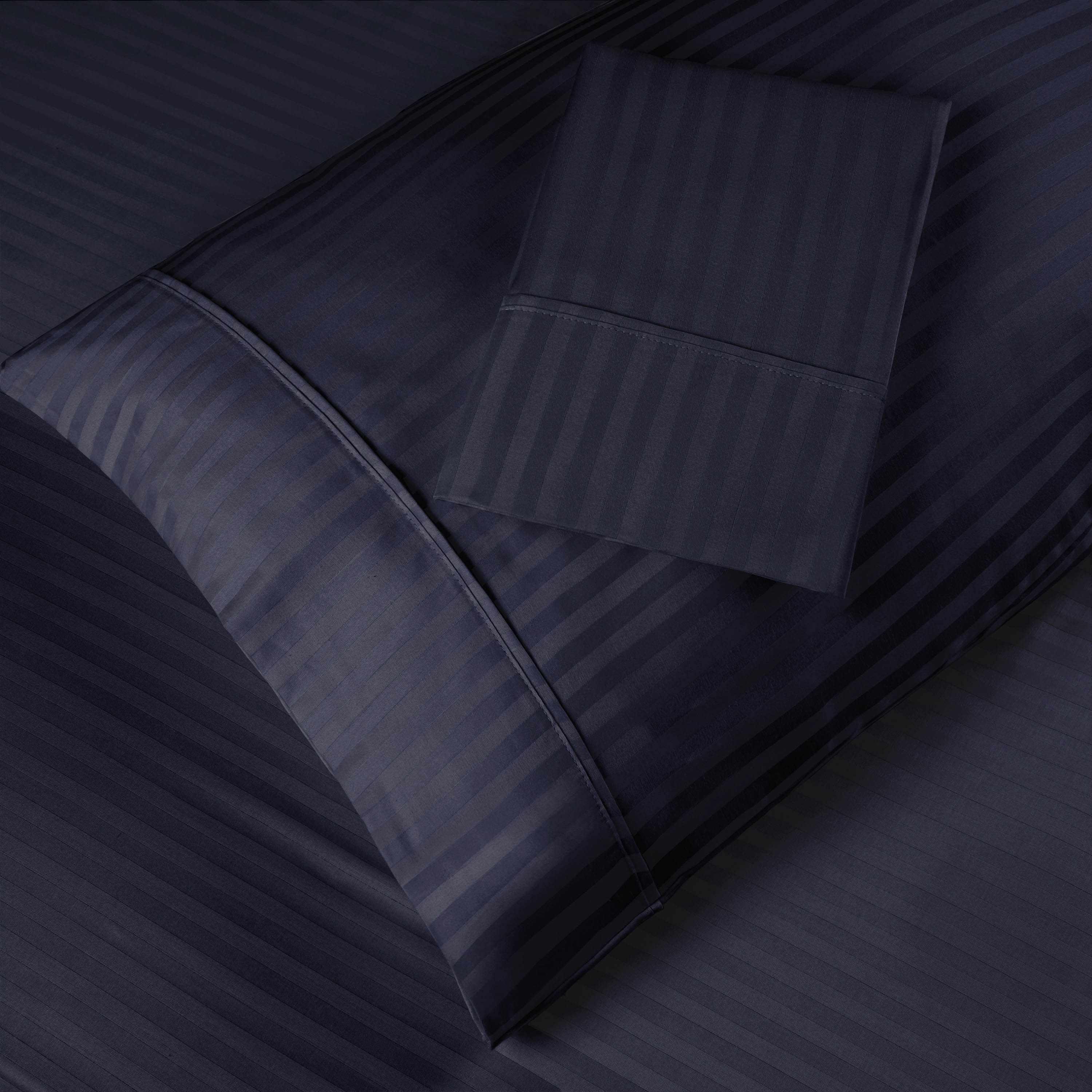 400 Thread Count Soft Stripe Egyptian Cotton Pillowcase Set - Egyptian Cotton Pillowcases by Superior Brand