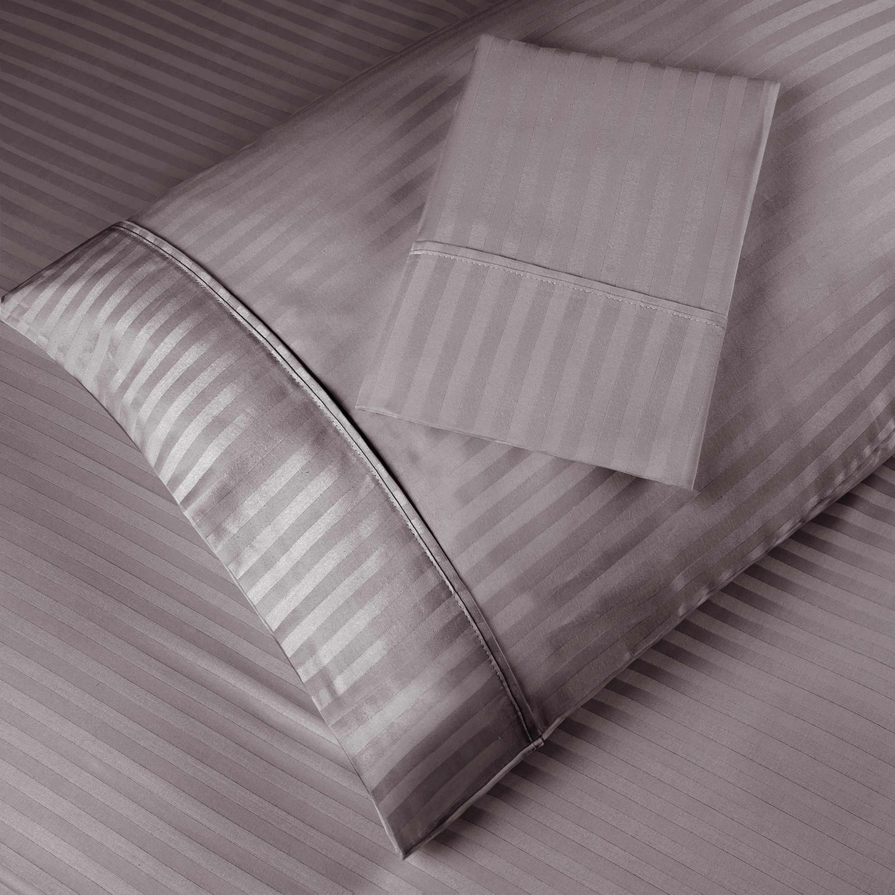 400 Thread Count Soft Stripe Egyptian Cotton Pillowcase Set - Egyptian Cotton Pillowcases by Superior Brand