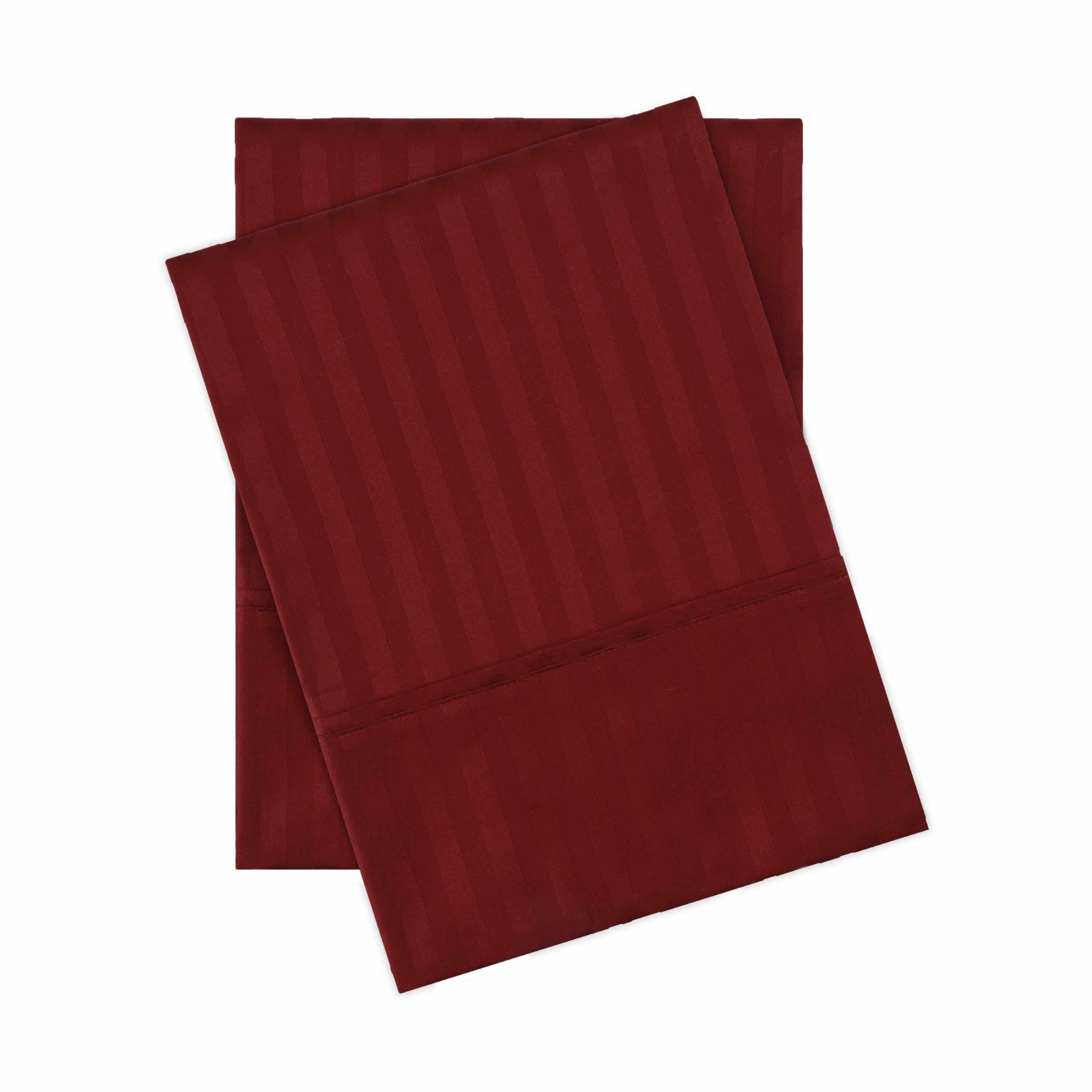 400 Thread Count Soft Stripe Egyptian Cotton Pillowcase Set - Egyptian Cotton Pillowcases by Superior