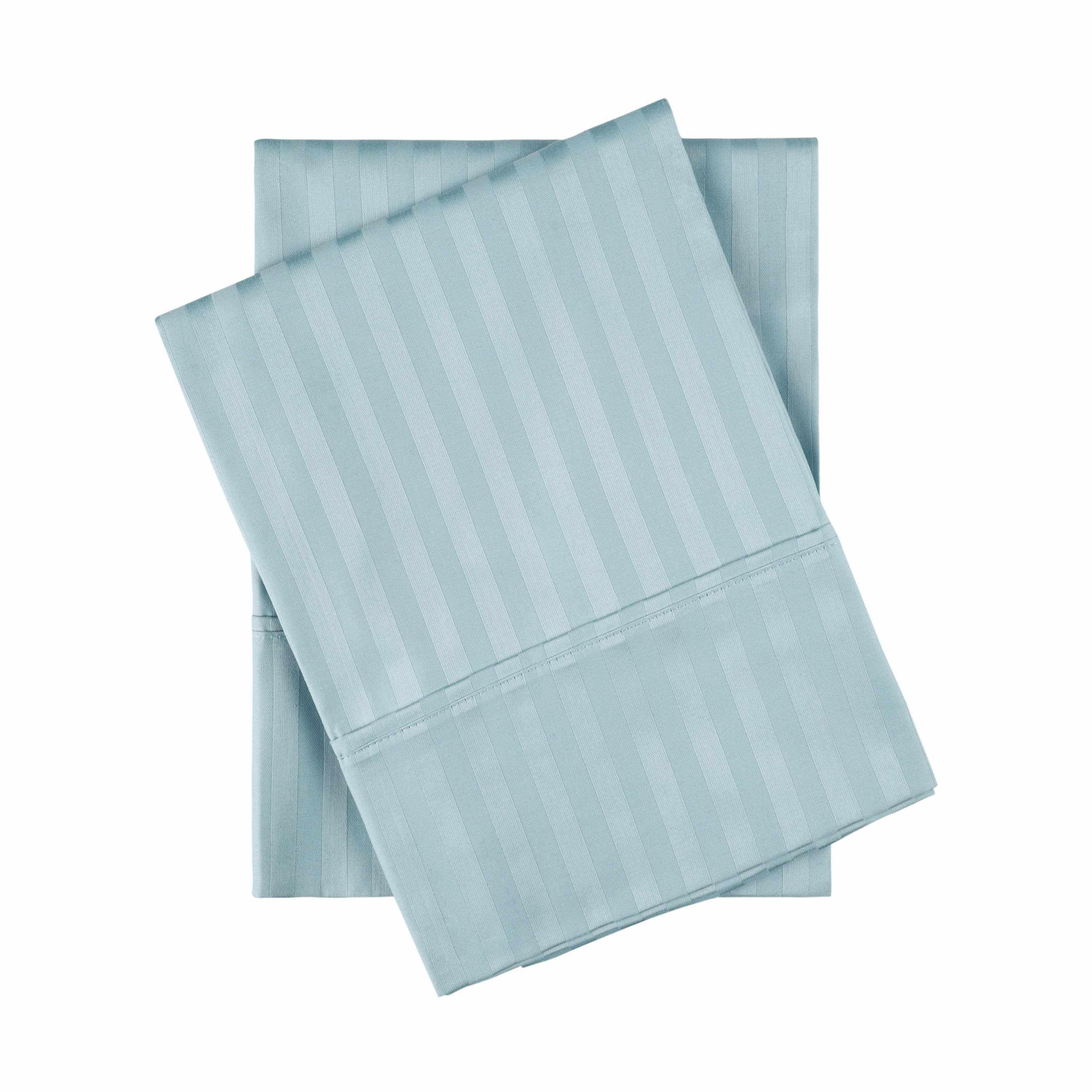 400 Thread Count Soft Stripe Egyptian Cotton Pillowcase Set - Egyptian Cotton Pillowcases by Superior